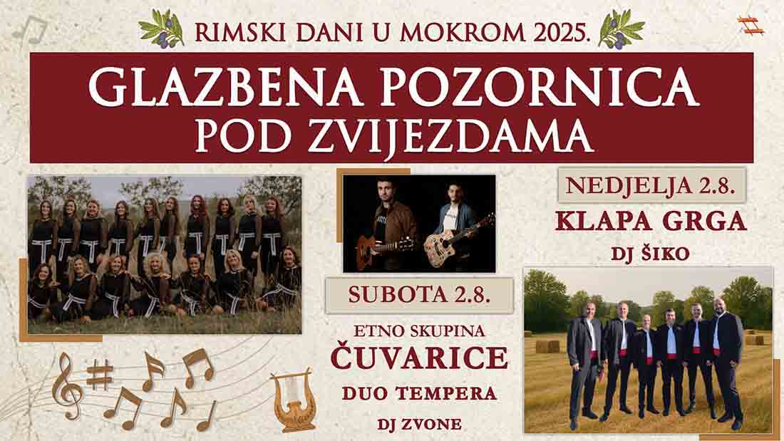 GLAZBENA POZORNICA RIMSKI DANI