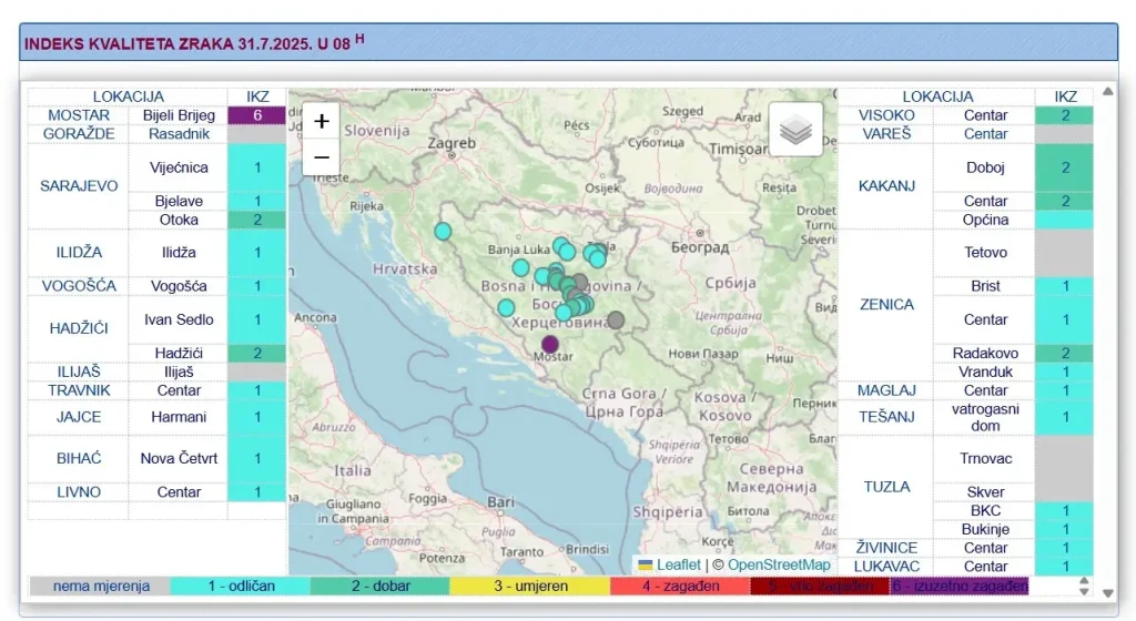 indeks kvalitete zraka bih webp