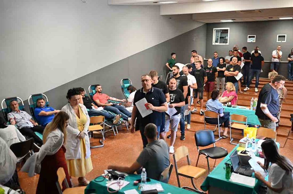 Grude izjednačile vlastiti rekord po broju darovanih doza krvi u jednoj akciji