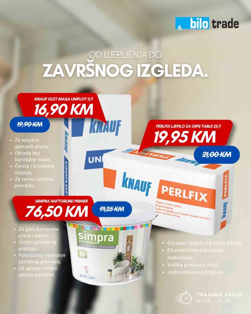 Nova akcija ‘kolovoz 2026’ u Bilo tradeu Nova akcija ‘kolovoz 2026’ u Bilo tradeu