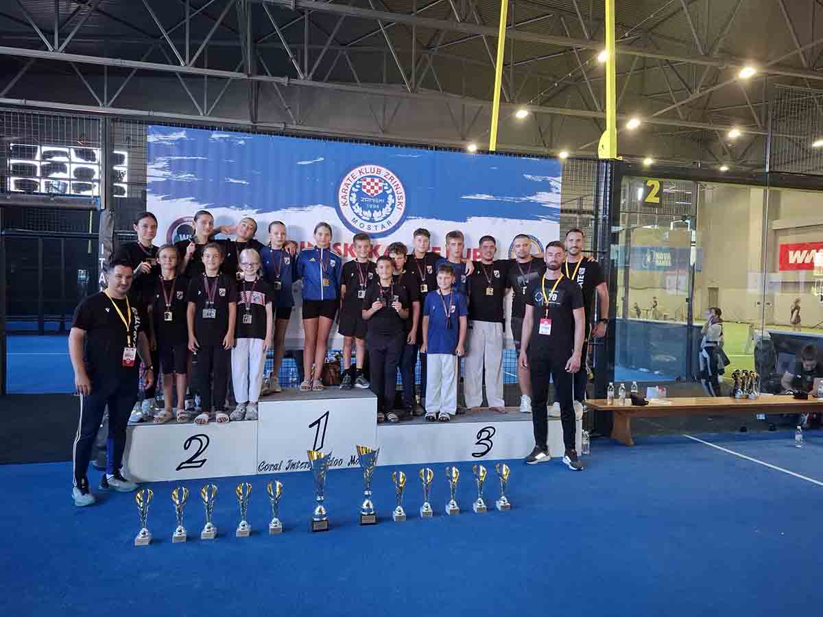Karate klub Široki Brijeg najuspješniji klub na 5. Zrinjski Kup Karate klub Široki Brijeg najuspješniji klub na 5. Zrinjski Kup